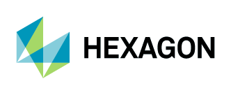 Hexagon logo and link to website