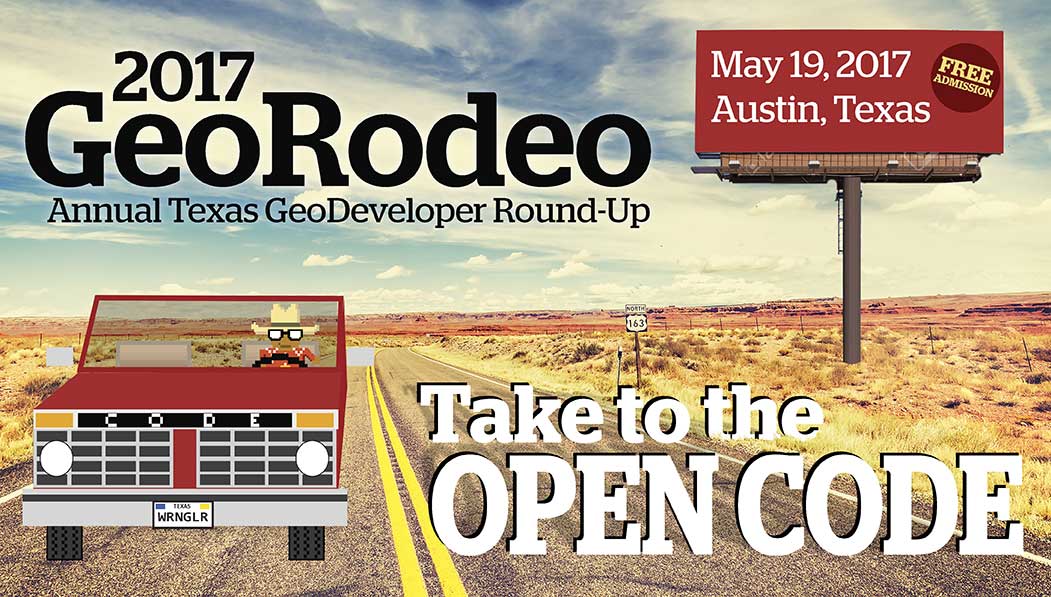 Small Masthead for 2017 GeoRodeo | Austin, Texas