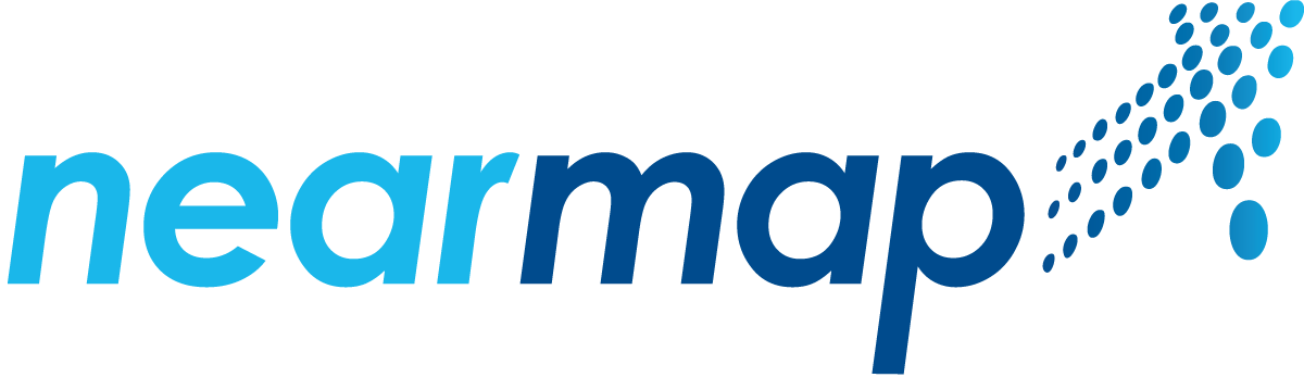 Nearmap logo and link