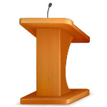 keynote podium